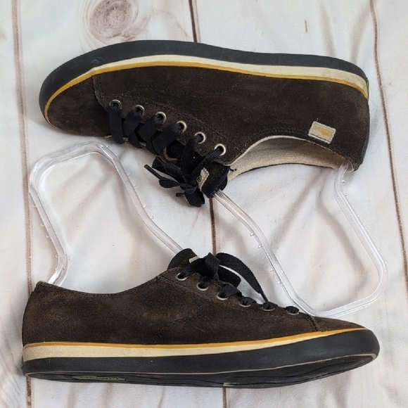 Simple Shoes - Simple OS Sneaker Womens 8.5 Brown Suede 90s Skate Shoes